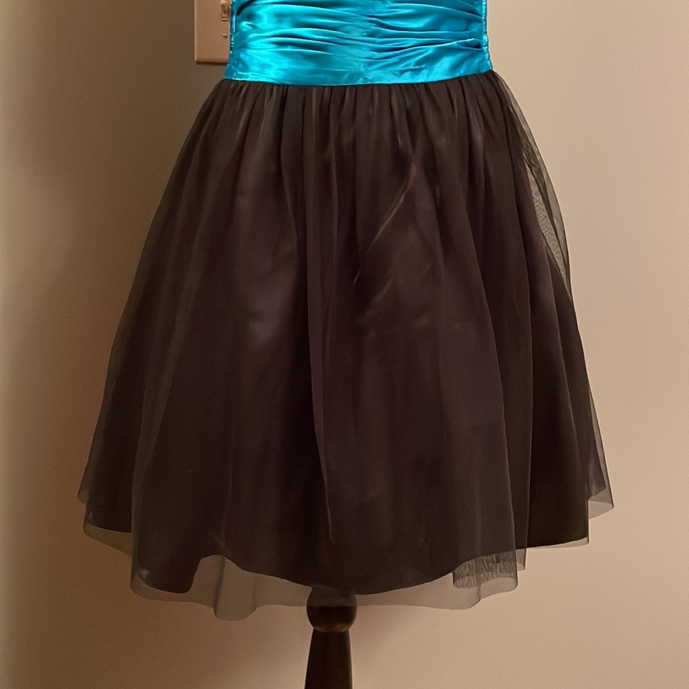 Hailey Logan by Adrianna Papell dress vintage 1980s size 9/10 - Picture 3 of 9